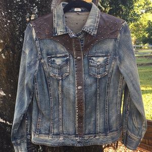 Fancy jeans jacket